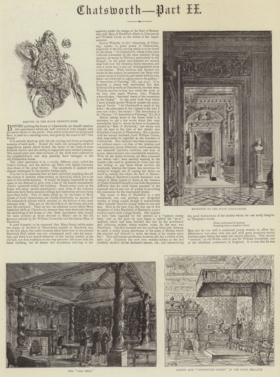 Chatsworth door Henry William Brewer